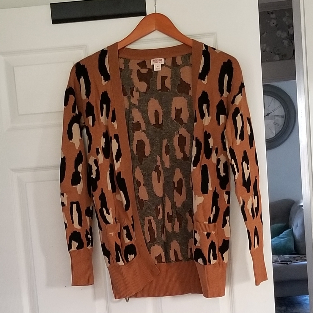 Leopard cardigan